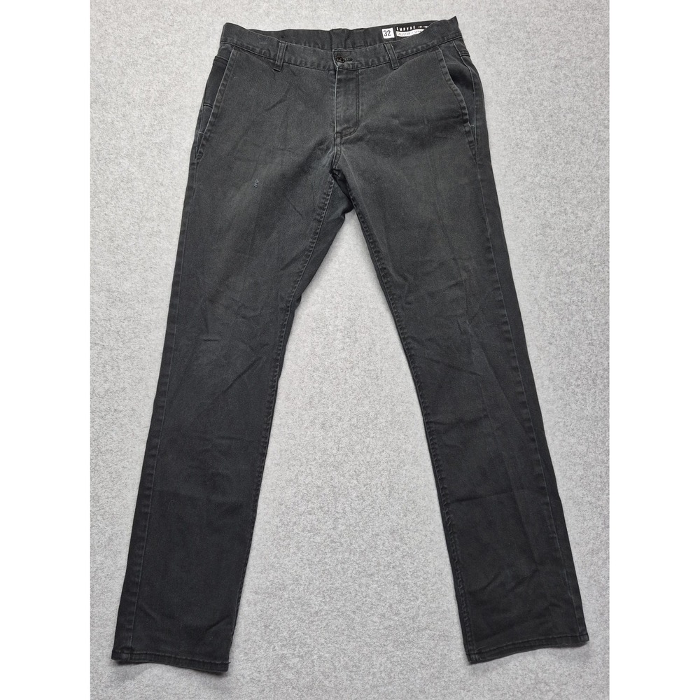 Empyre Skeletor Skinny Jeans Mens 32 Faded Black Skate Denim Cotton Mix